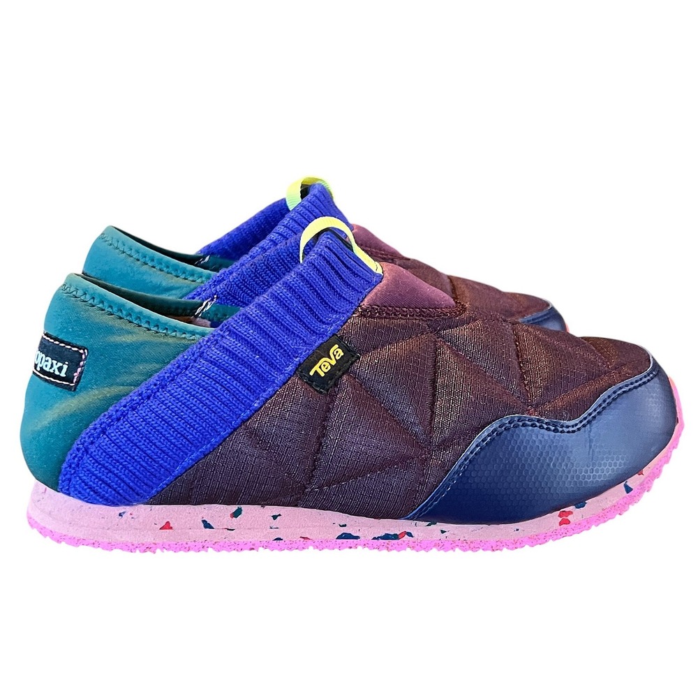 Teva x Cotopaxi ReEmber Multi-Color Quilted Slip On Sneakers 1128011 Womens 8